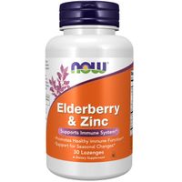 Now Foods Elderberry Zinc Lozenges 